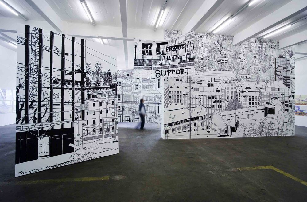 01_Willis_Giezendanner_2007_Ausstellungsansicht_KunstHalle_SanktGallen