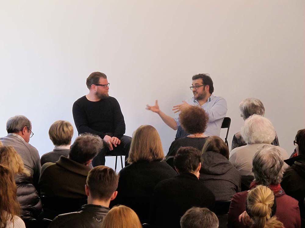 02_Dani_Gal_Gespräch_KunstHalle_SanktGallen_2014